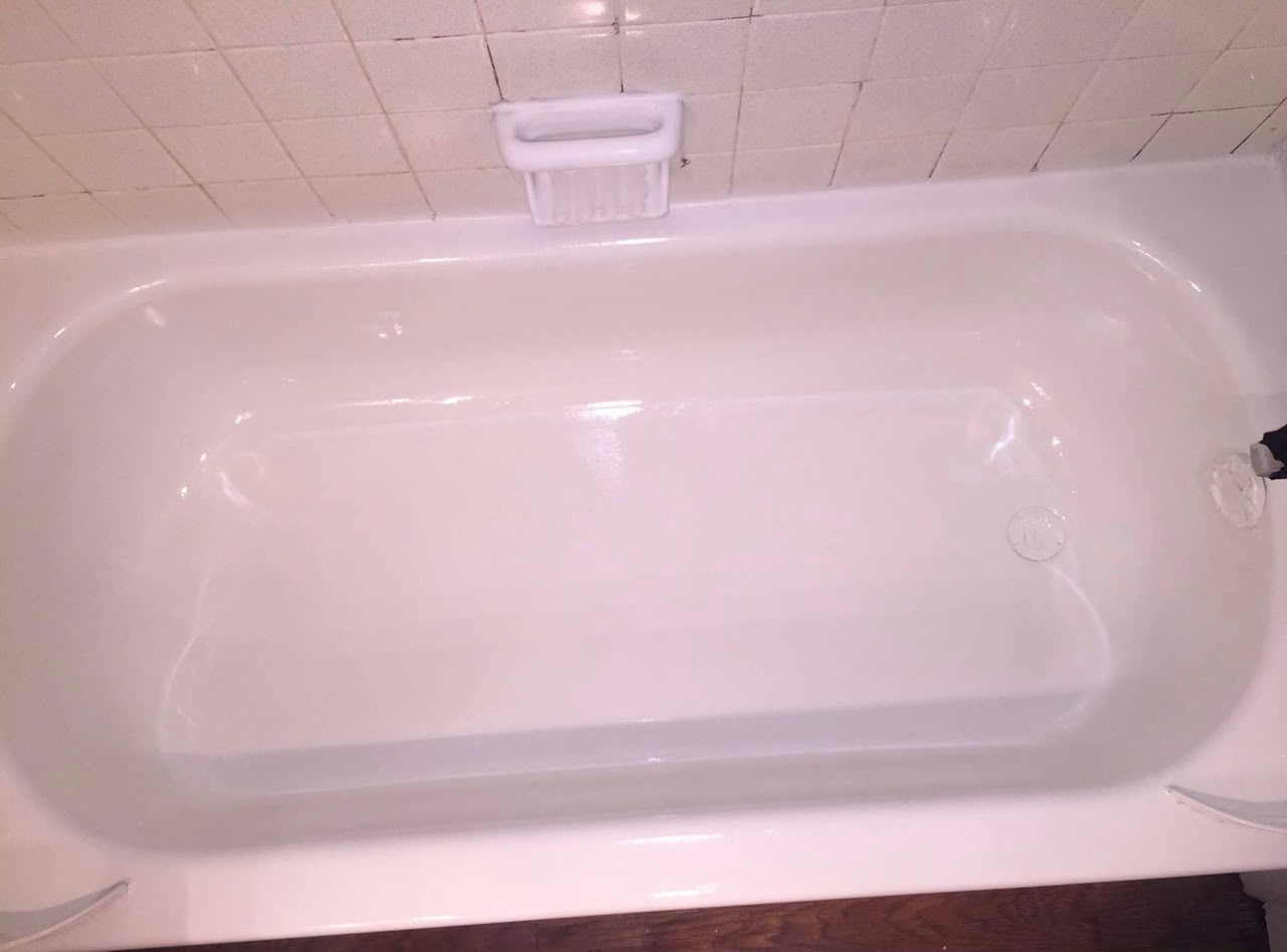 Restored surface after ANEW refinishing